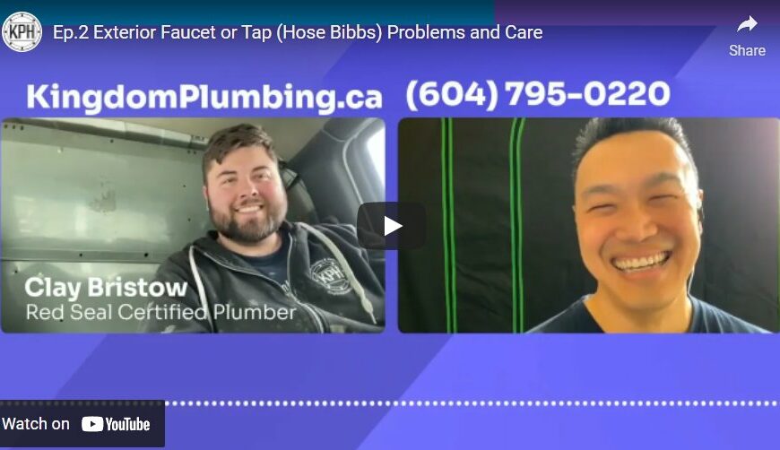 Ep.2 Exterior Faucet or Tap (Hose Bibbs) Problems and Care